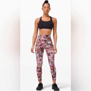 🍋 LULULEMON Wunder Train High Rise, 25” Leggings Size 10